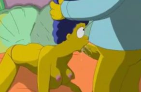 I Simpson porno Marge cazzo